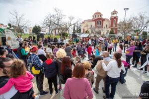 Ο Δήμος Πετρούπολης γιόρτασε Παραδοσιακά τα Κούλουμα στην πλατεία Αγίου Δημητρίου