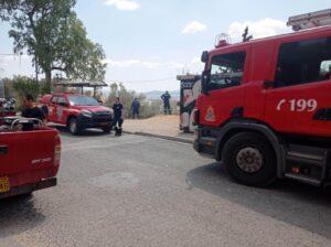 Αίσιο τέλος είχε η φωτιά που ξέσπασε την Παρασκευή 9 Ιουνίου στο τέρμα των λεωφορείων στο Θέατρο Πέτρας