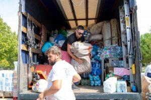 Ολοκληρώθηκε η αποστολή Ανθρωπιστικής Βοήθειας του Δήμου Πετρούπολης στους πλημμυροπαθείς του Δήμου Παλαμά