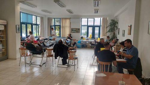Με επιτυχία ολοκληρώθηκε η 74η εθελοντική αιμοδοσία
