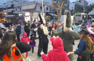 Οι Κουδουνάτοι & η Φιλαρμονική «υποδέχτηκαν» τις Απόκριες