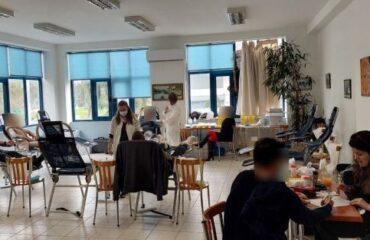 Με επιτυχία ολοκληρώθηκε η 75η εθελοντική αιμοδοσία