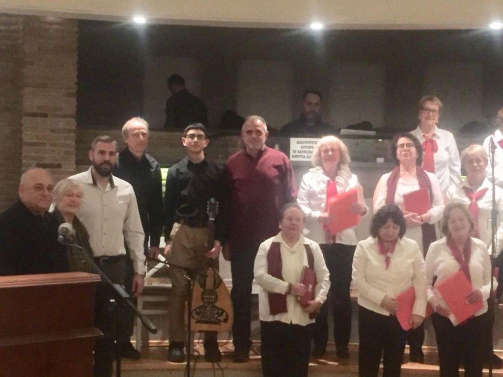 Κοπή πίτας και διασκέδαση από τα μέλη των Κ.Α.Π.Η. Πετρούπολης