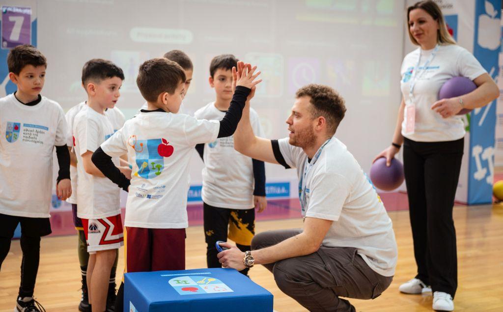 «Healthy Hoops 4ALL»: Γέμισε χαρούμενους λιλιπούτειους καλαθοσφαιριστές το «Ν. Παξιμαδάς»