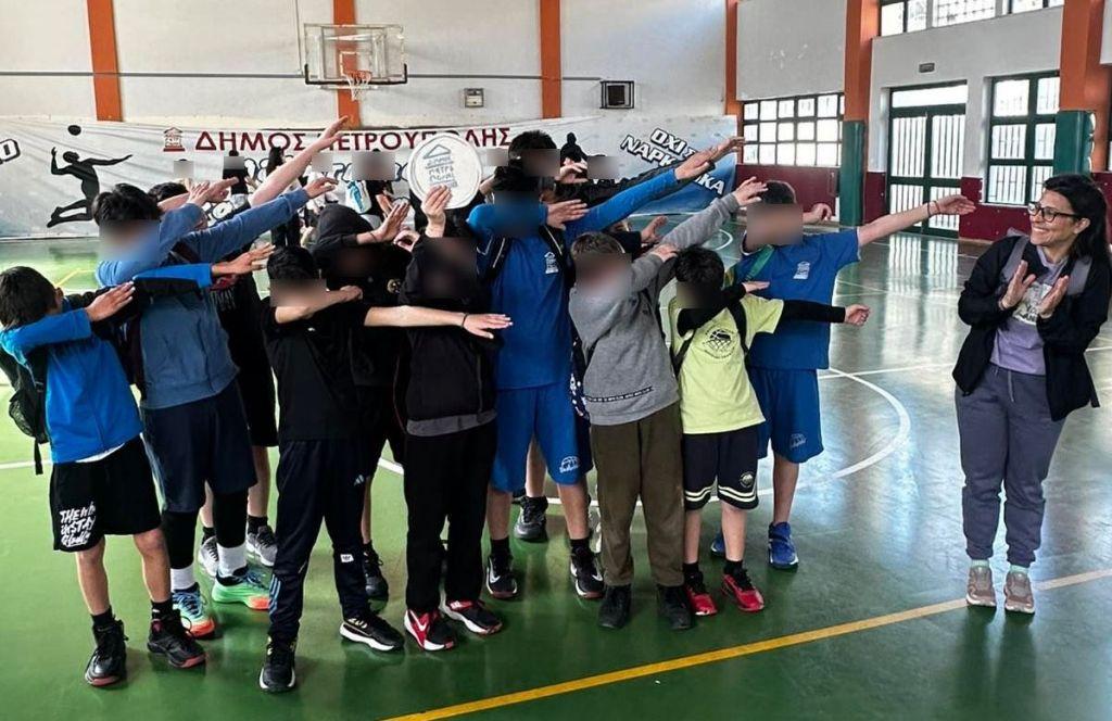 Με επιτυχία ολοκληρώθηκε το σχολικό τουρνουά μπάσκετ-βόλεϊ