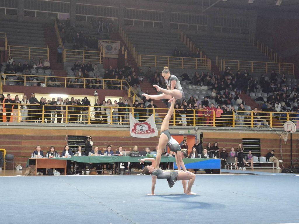 Ρεκόρ συμμετοχών και θεαματικά προγράμματα Ακροβατικής Γυμναστικής στην Πετρούπολη