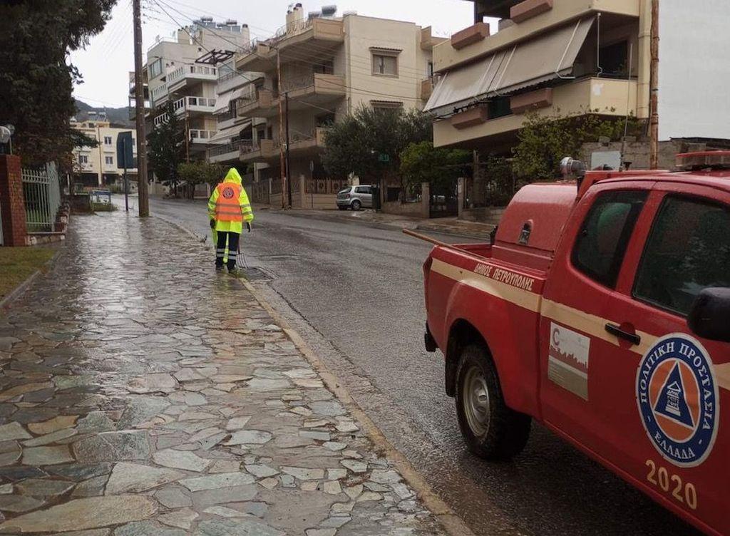 Πολιτική Προστασία: Ανταποκρίθηκε στις απαιτήσεις που δημιούργησε η κακοκαιρία «Ερμίνιο»