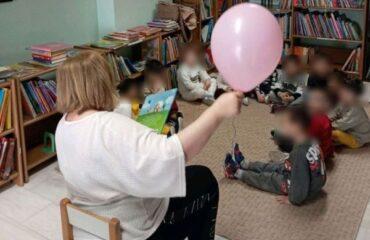 Στη Βιβλιοθήκη τα παιδιά των Δημοτικών Παιδικών Σταθμών