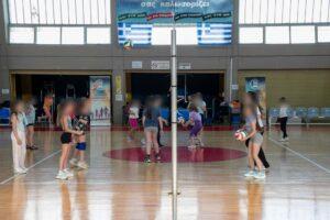 Ενθουσιασμός και χαμόγελα στην ετήσια εκδήλωση των δημοτικών τμημάτων μπάσκετ, βόλεϊ Ενθουσιασμός και χαμόγελα στην ετήσια εκδήλωση των δημοτικών τμημάτων μπάσκετ, βόλεϊ