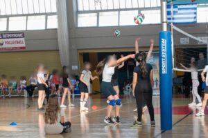 Ενθουσιασμός και χαμόγελα στην ετήσια εκδήλωση των δημοτικών τμημάτων μπάσκετ, βόλεϊ Ενθουσιασμός και χαμόγελα στην ετήσια εκδήλωση των δημοτικών τμημάτων μπάσκετ, βόλεϊ