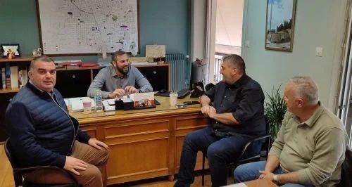 Συνάντηση Δημάρχου-Διοίκησης Άρη Πετρούπολης