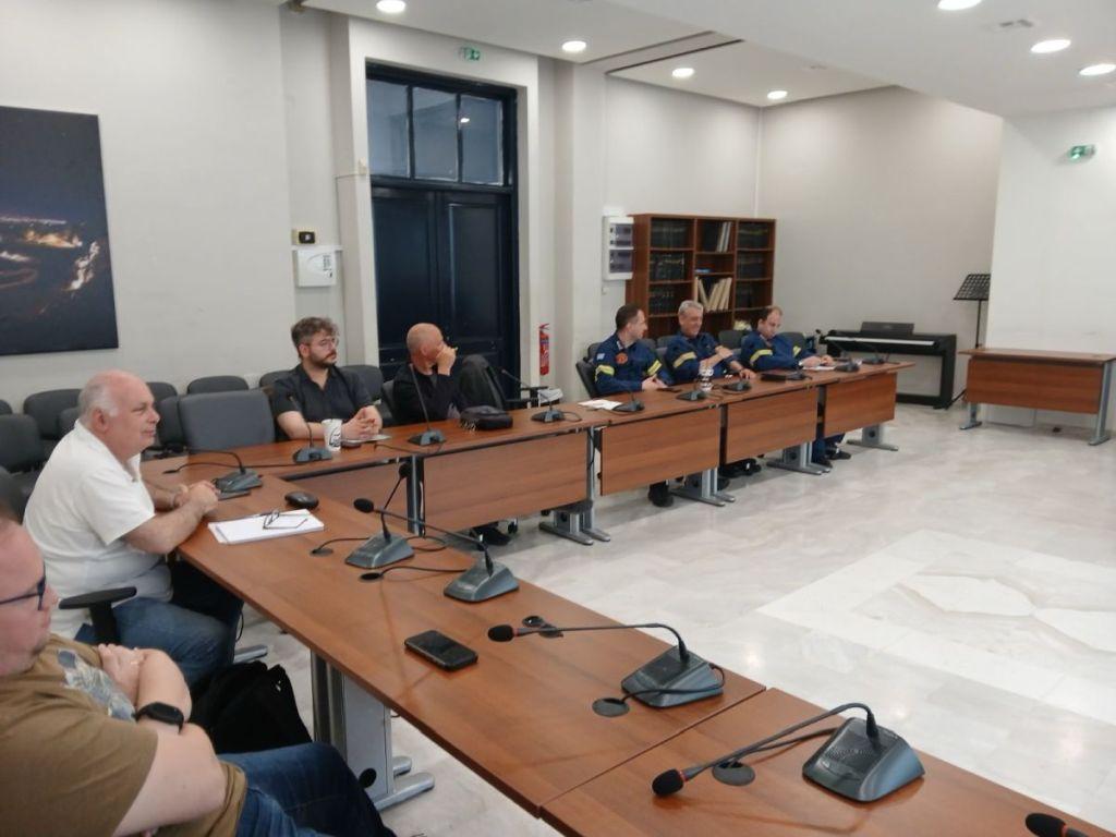 Συνεδρίασε, ενόψει της αντιπυρικής περιόδου, το Τ.Ε.Σ.Ο.Π.Π.