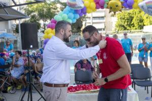 Με τη συμμετοχή 500 παιδιών οι ετήσιες εκδηλώσεις των δημοτικών τμημάτων ποδοσφαίρου και κολύμβησης Με τη συμμετοχή 500 παιδιών οι ετήσιες εκδηλώσεις των δημοτικών τμημάτων ποδοσφαίρου και κολύμβησης