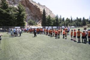 Με τη συμμετοχή 500 παιδιών οι ετήσιες εκδηλώσεις των δημοτικών τμημάτων ποδοσφαίρου και κολύμβησης Με τη συμμετοχή 500 παιδιών οι ετήσιες εκδηλώσεις των δημοτικών τμημάτων ποδοσφαίρου και κολύμβησης