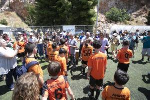 Με τη συμμετοχή 500 παιδιών οι ετήσιες εκδηλώσεις των δημοτικών τμημάτων ποδοσφαίρου και κολύμβησης Με τη συμμετοχή 500 παιδιών οι ετήσιες εκδηλώσεις των δημοτικών τμημάτων ποδοσφαίρου και κολύμβησης