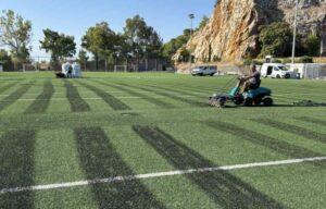 Εργασίες συντήρησης στα γήπεδα της Πετρούπολης