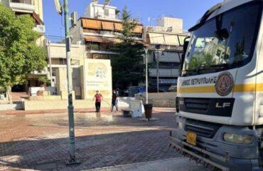 Εκτεταμένες εργασίες καθαρισμού δρόμων, πλατειών και κοινόχρηστων χώρων στον Δήμο μας