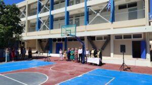 Αγιασμό στο νεόδμητο «σπίτι» του έκανε το 2ο Λύκειο