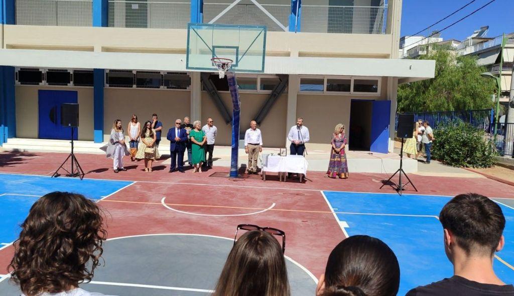 Αγιασμό στο νεόδμητο «σπίτι» του έκανε το 2ο Λύκειο