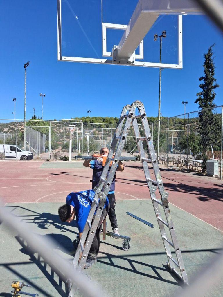 Συνεχίζονται οι παρεμβάσεις αναβάθμισης των αθλητικών χώρων