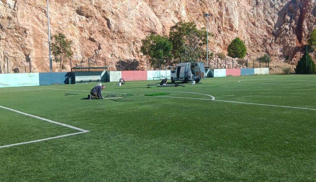 Συνεχίζονται οι παρεμβάσεις αναβάθμισης των αθλητικών χώρων