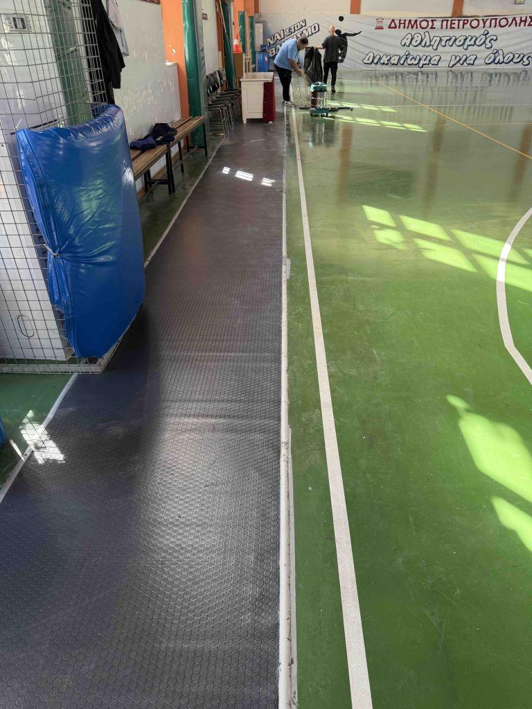Συνεχίζονται οι παρεμβάσεις αναβάθμισης των αθλητικών χώρων